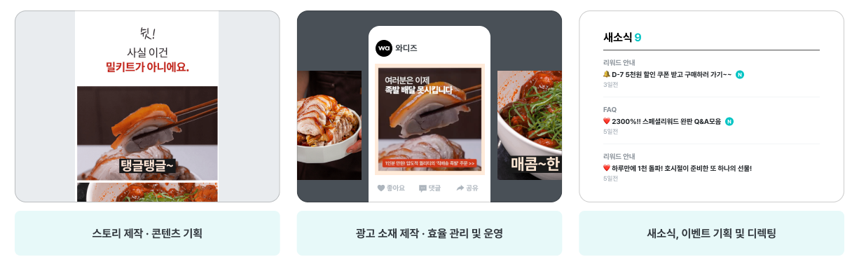 [올인원 서비스] 와디즈 상세페이지, 와디즈 마케팅, 운영 디렉팅